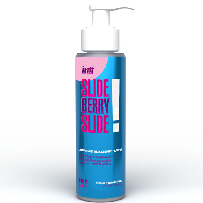Lubrifiant intime à base d'eau kissable saveur mûre 100 ml – INTT