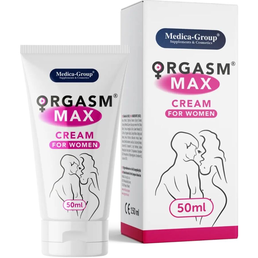 Soin stimulant intime ORGASM MAX CRÈME INTIME POUR FEMMES 50 ML – MEDICA GROUP