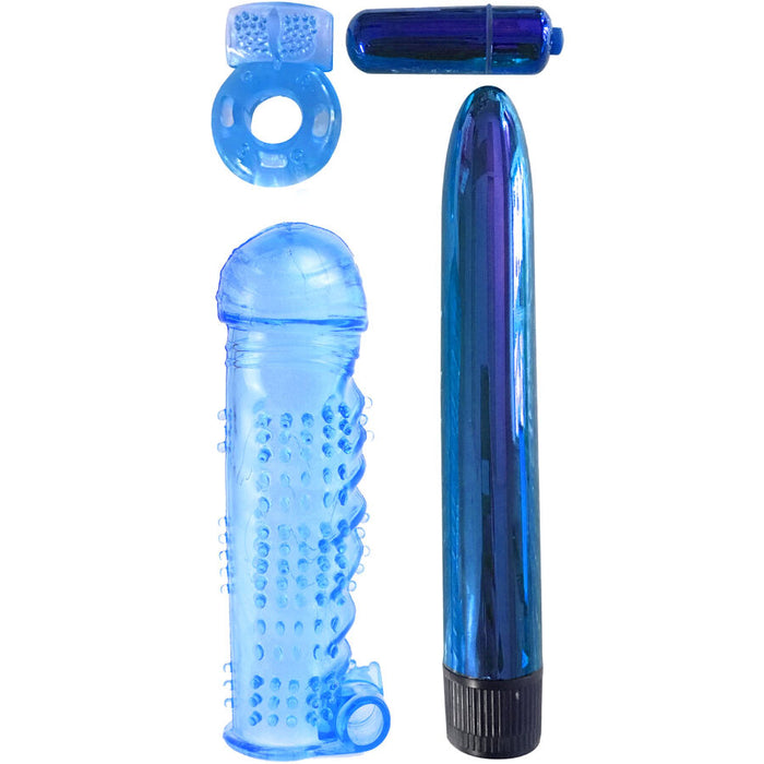 Classix - Kit De Plaisir Ultime Pour Couples Azul - vue 1