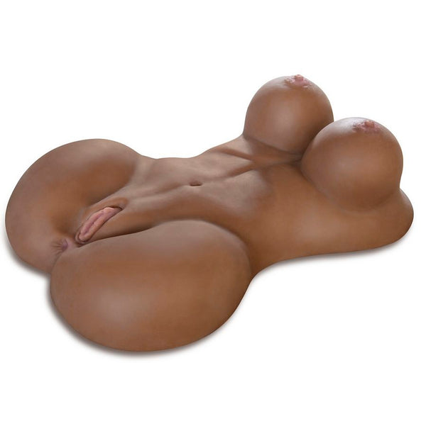 Torse réaliste Fuck Me Silly 2 Noir – Extreme Toyz – vue 1
