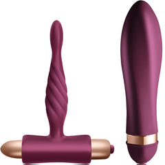 Climaximum - Dare Kit Vibrateur Twisted + Plug Anal Débutant - vue 1