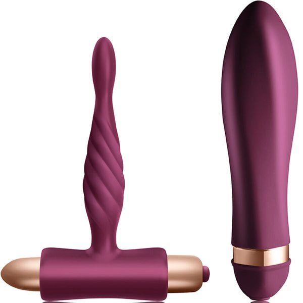 Climaximum - Dare Kit Vibrateur Twisted + Plug Anal Débutant - vue 1