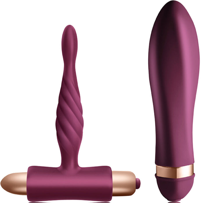Climaximum - Dare Kit Vibrateur Twisted + Plug Anal Débutant - vue 1