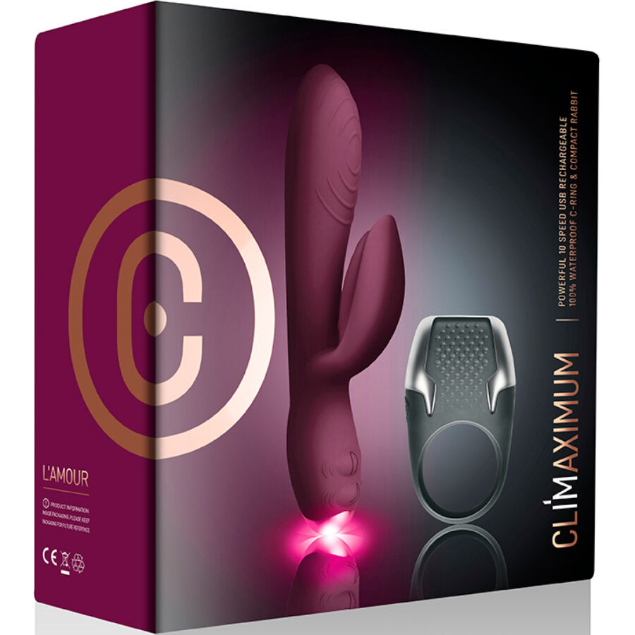 CLIMAXIMUM - Lamour kit vibrateur rabbit + anneau pénitensif à LED – vue 4