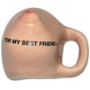 Mini-mug aimanté en céramique, sein en relief – Diablo Picante