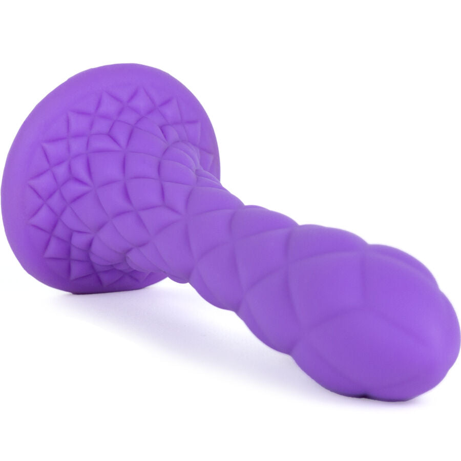 SILEXD - Dreamy dildo fantasy silicone liquide thermoréactif violet 18,5 cm – vue 3