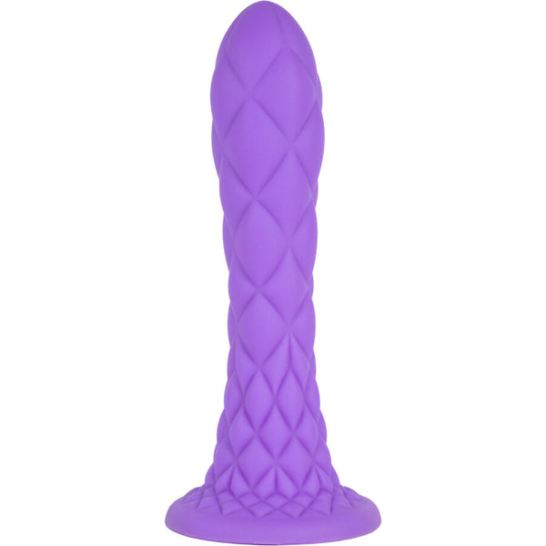 SILEXD - Dreamy dildo fantasy silicone liquide thermoréactif violet 18,5 cm – vue 1