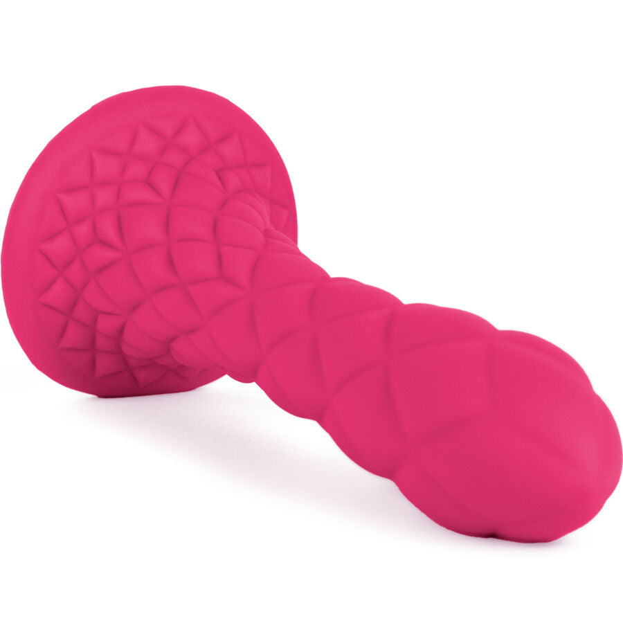 SILEXD - Dreamy dildo fantasy silicone liquide thermoreactif fuchsia 18,5 cm – vue 3