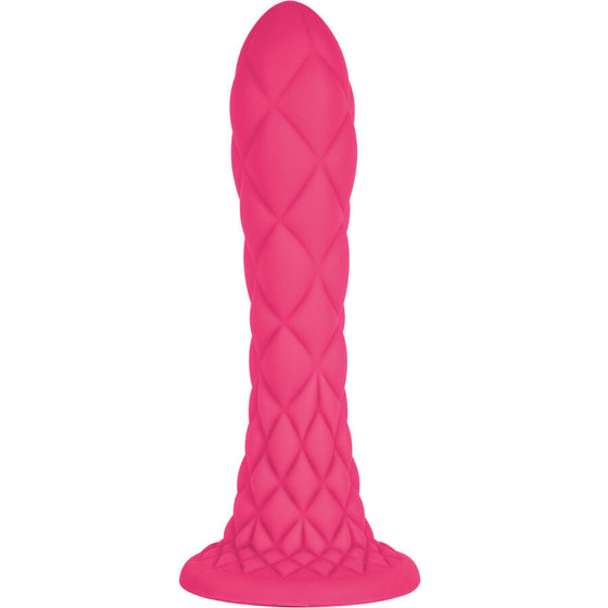SILEXD - Dreamy dildo fantasy silicone liquide thermoreactif fuchsia 18,5 cm – vue 1