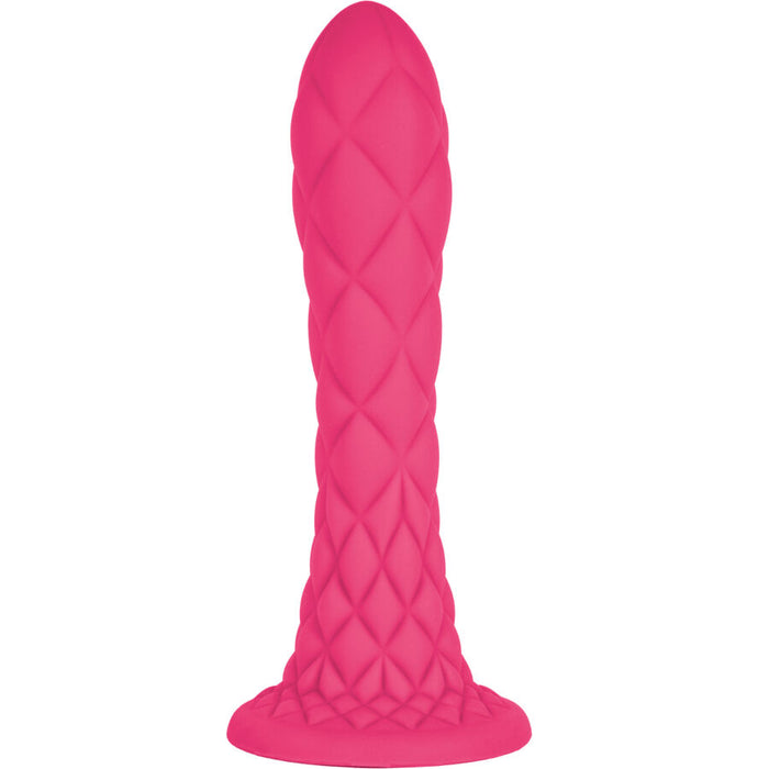 SILEXD - Dreamy dildo fantasy silicone liquide thermoreactif fuchsia 18,5 cm – vue 1