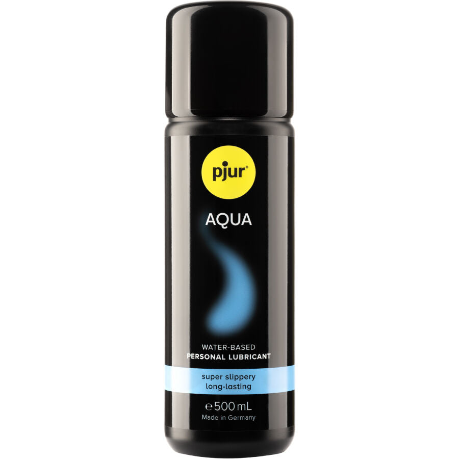 Lubrifiant Aqua 500 ml – Pjur – vue principale sur fond blanc