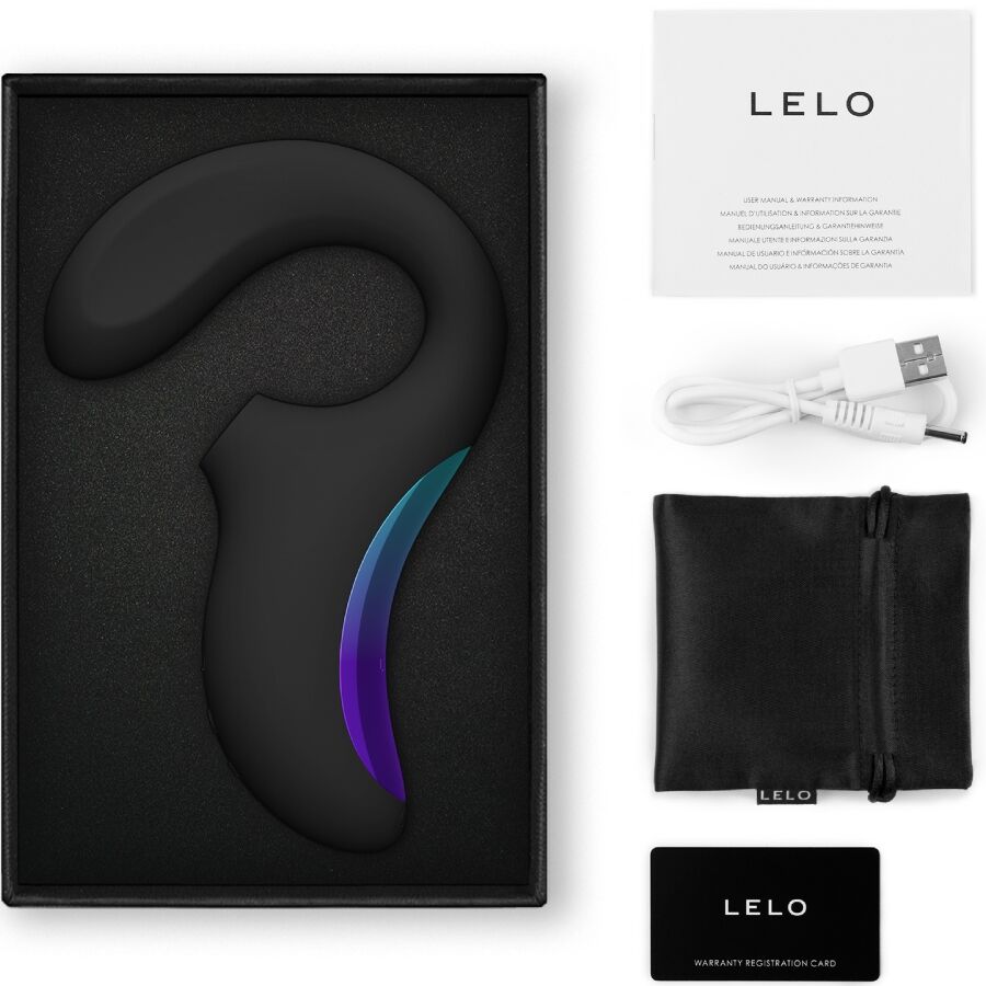 Triple stimulateur LELO Enigma Wave noir – vue 3