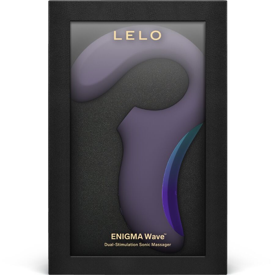 LELO - ENIGMA WAVE MASSEUR TRIPLE VIBRATION CYBER PURPLE – vue 4