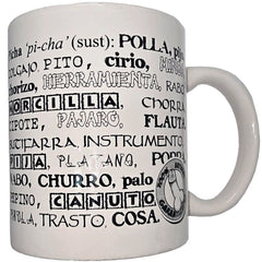 Mug Synonymes de Pénis 370 ml – Diablo Picante
