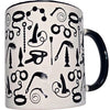 Mug Bondage 370 ml avec anse noire – Diablo Picante