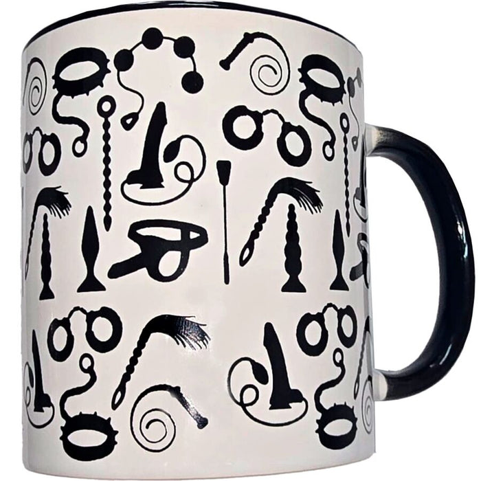 Mug Bondage 370 ml avec anse noire – Diablo Picante