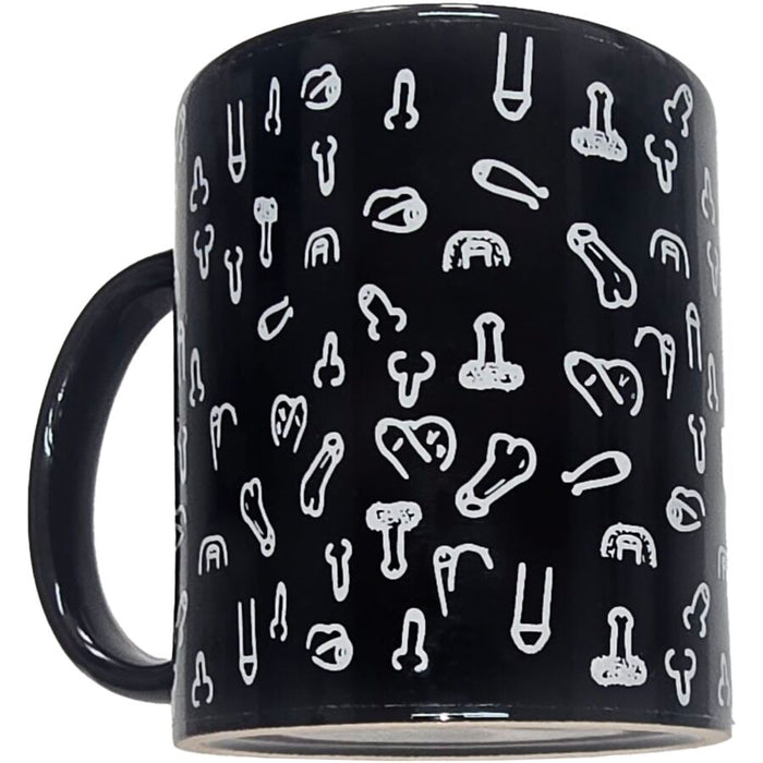 Mug Pénis Noir 370 ml – Diablo Picante