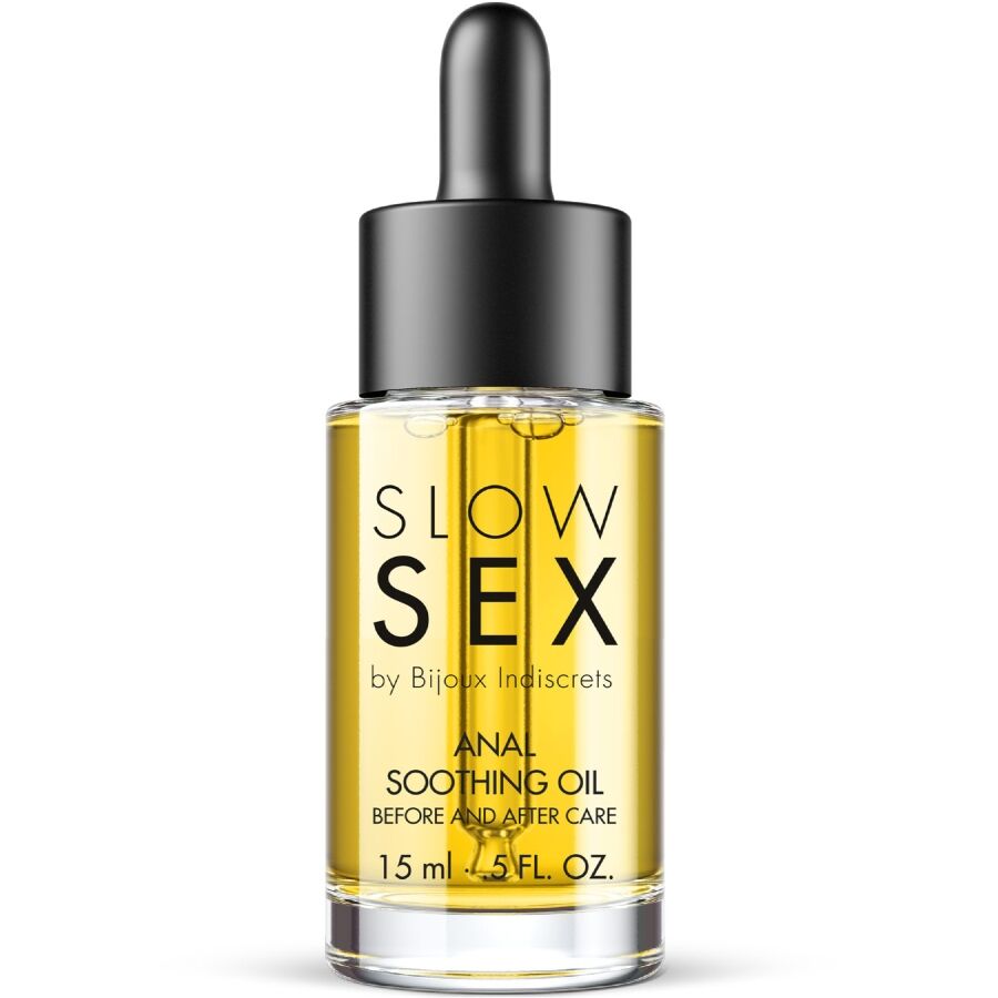 Huile anale apaisante Slow Sex 15 ml – Bijoux Indiscrets