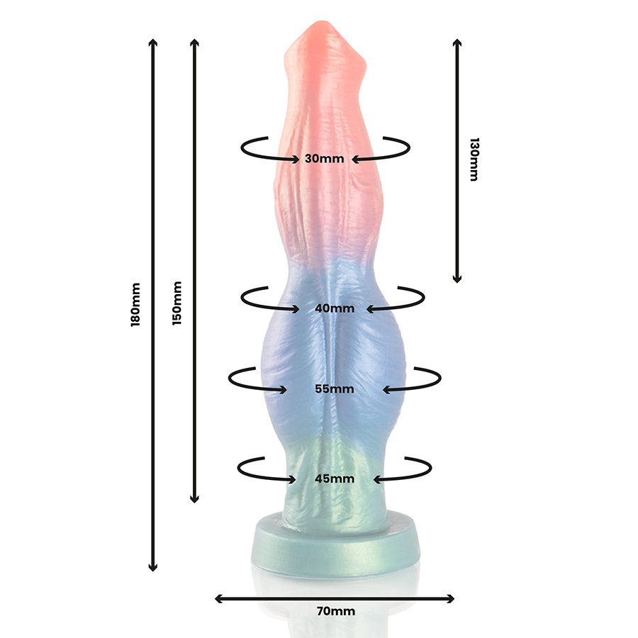 Gode vibrant fantasy Arion télécommandé – EPIC – vue 4