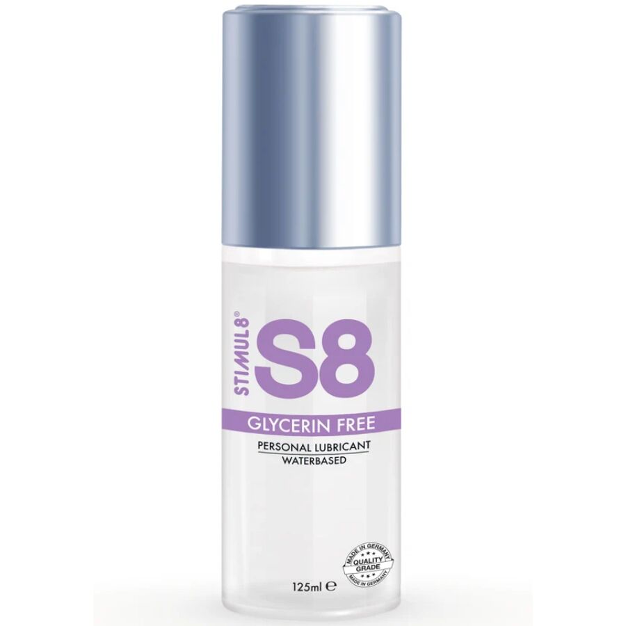 Lubrifiant à base d'eau sans glycérine 125 ml – Stimul8