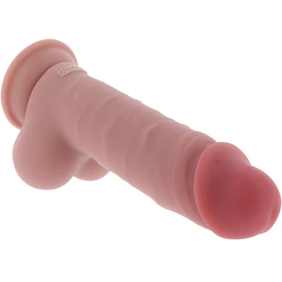 Gode réaliste Deluxe extra épais avec testicules 20 cm – Get Real — vue 3
