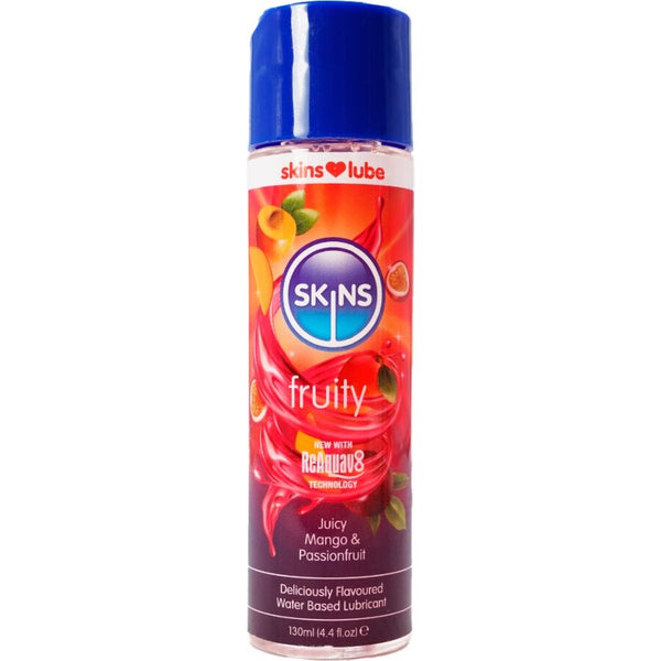 Lubrifiant fruité à base d'eau mangue & fruit de la passion 130 ml – Skins
