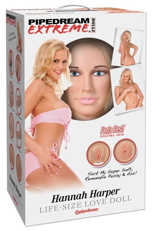 Poupée gonflable Hannah Harper – Extreme Dollz – vue 1