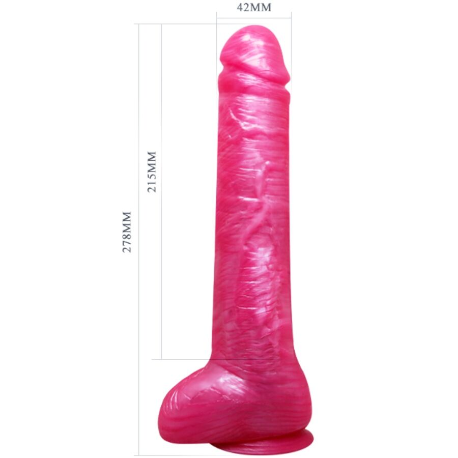 Gode réaliste Pink Dong avec ventouse – Baile Dildos — vue 5