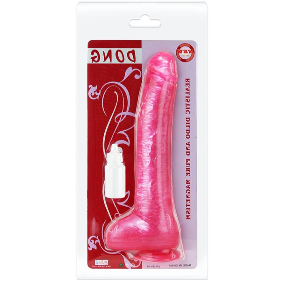 Gode réaliste Pink Dong avec ventouse – Baile Dildos — vue 2
