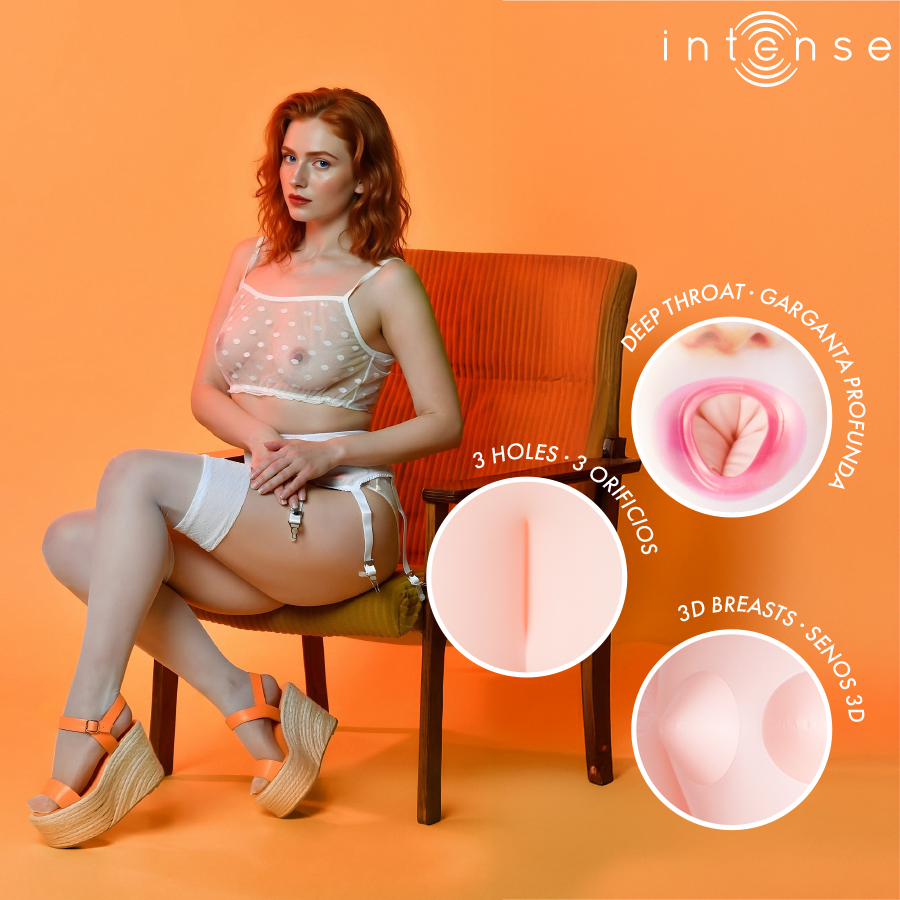 Poupée gonflable Scarlett 3 Ouvertures – Intense Bodies & Masturbators – vue 4