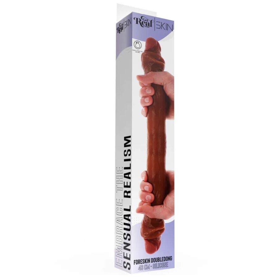 Double gode silicone 46 cm – Get Real — vue 4
