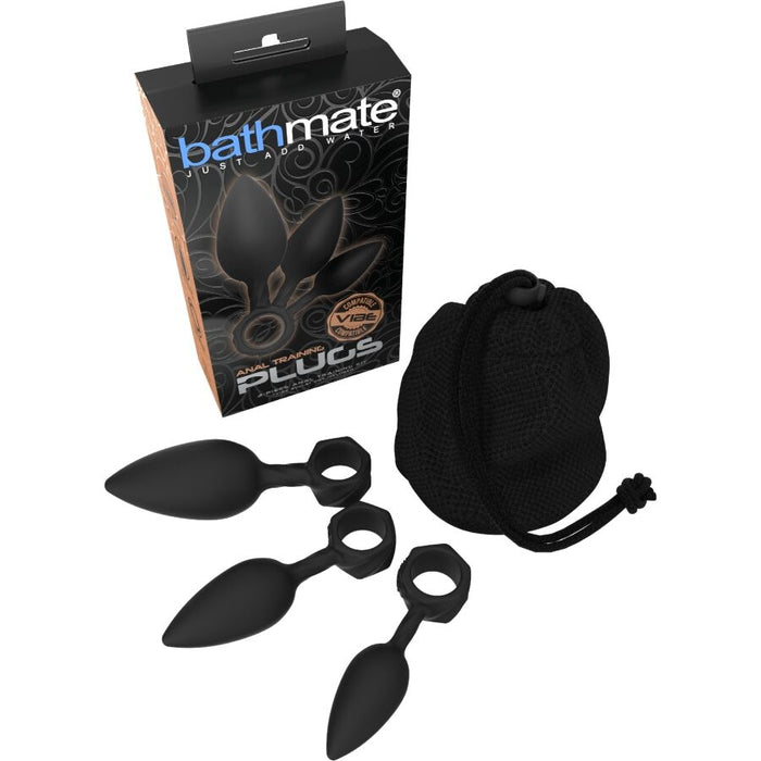 Kit d'entraînement anal Bathmate 3 plugs silicone
