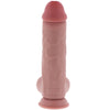 Gode réaliste Deluxe extra épais avec testicules 25 cm – Get Real — vue 1