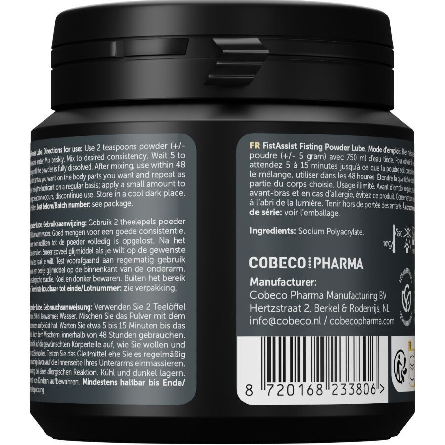 Lubrifiant en poudre Fist Assist 135 g – Cobeco – vue 2