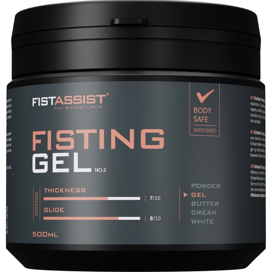 Lubrifiant Fist assist gel de fisting extra-épais à base d'eau 500 ml – Cobeco