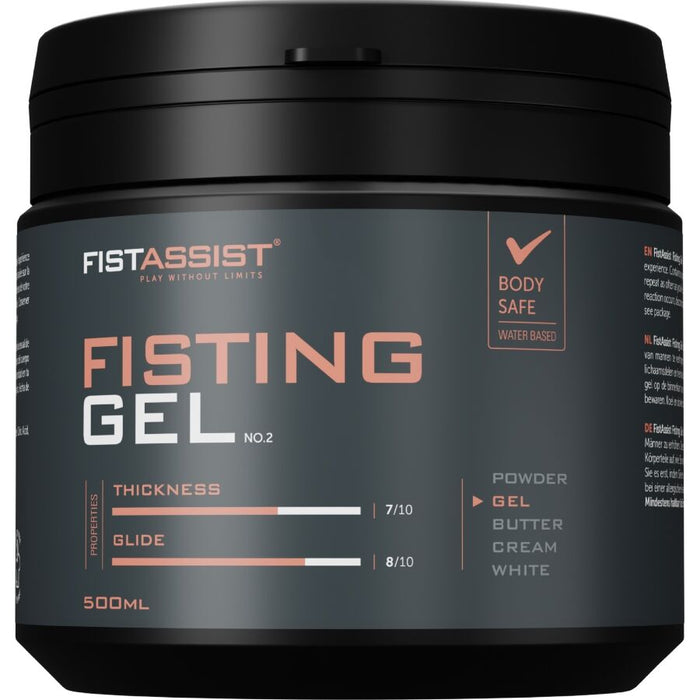 Lubrifiant Fist assist gel de fisting extra-épais à base d'eau 500 ml – Cobeco