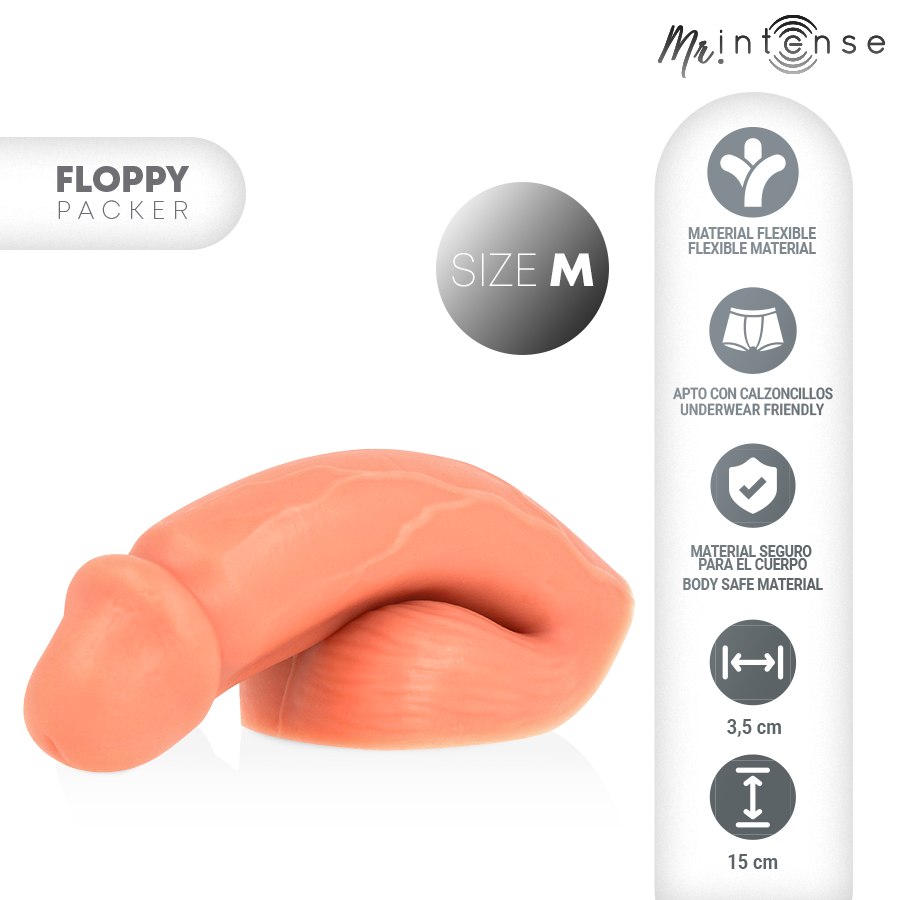 Packer réaliste Floppy taille M – Mr. Intense — vue 2