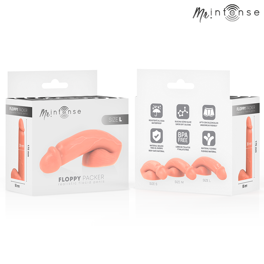 Packer réaliste Floppy taille L – Mr. Intense — vue 3