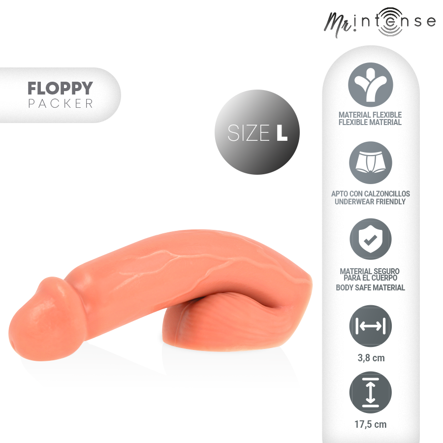 Packer réaliste Floppy taille L – Mr. Intense — vue 2