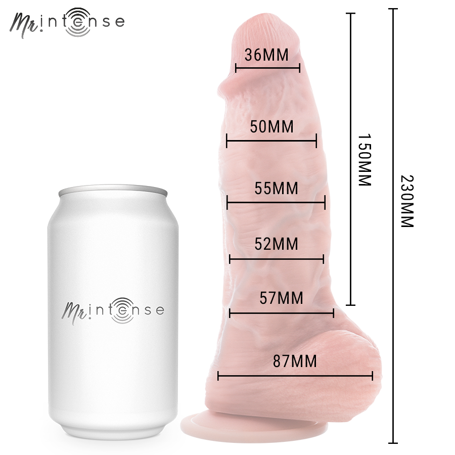 Gode réaliste Spencer moyen 23 cm – Mr. Intense Dildos — vue 6