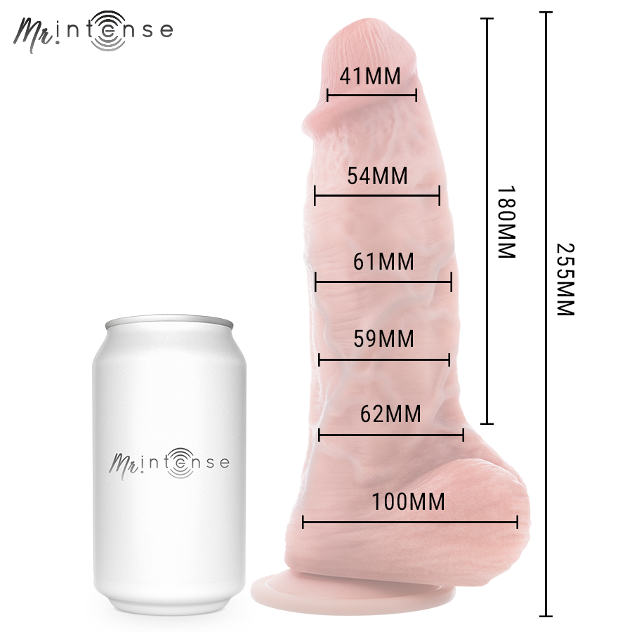Gode réaliste Spencer grand 25,5 cm – Mr. Intense Dildos — vue 4