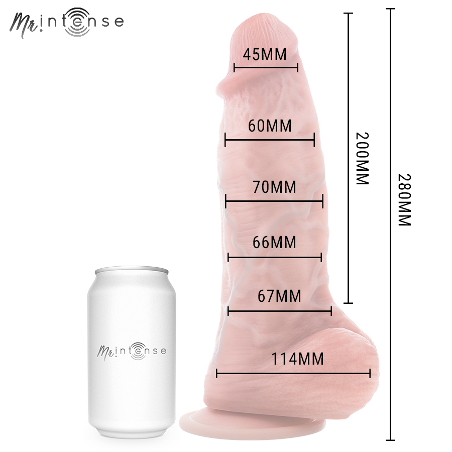 Gode réaliste Spencer extra large 28 cm – Mr. Intense Dildos — vue 6