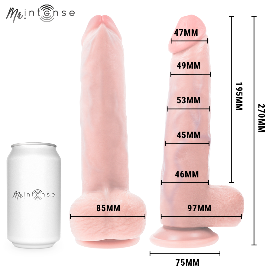 Gode réaliste Neeson 27 cm – Mr. Intense Dildos — vue 6