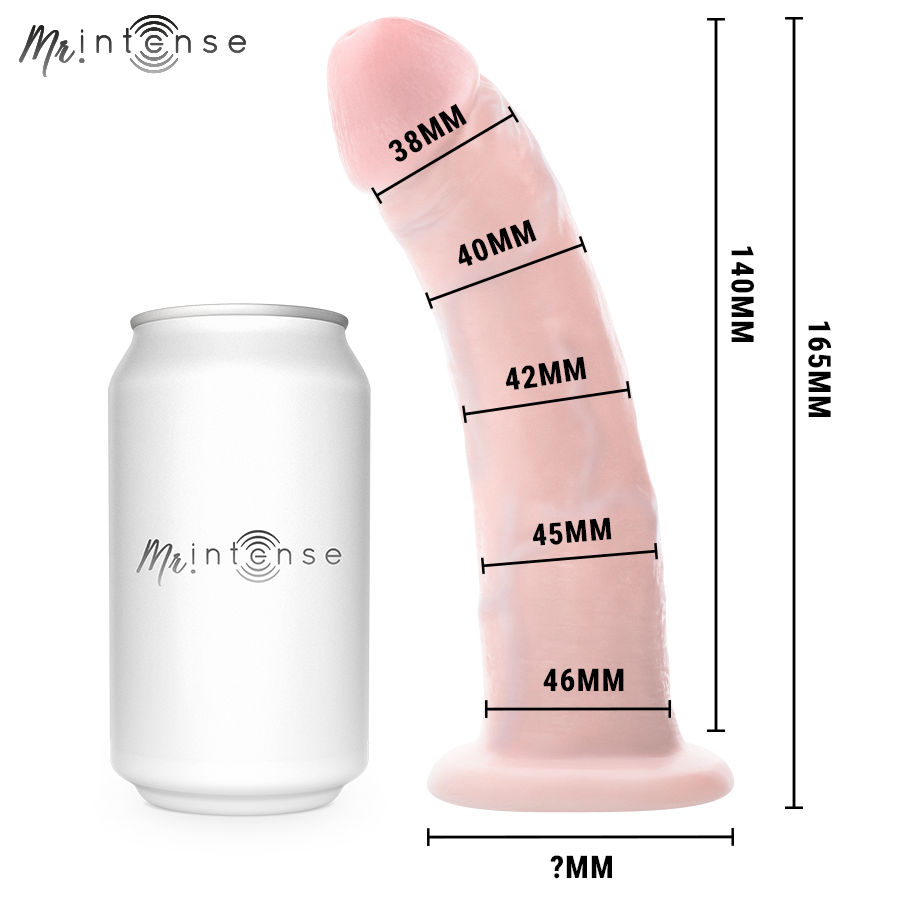 Gode réaliste Terence petit 16,5 cm – Mr. Intense Dildos — vue 6