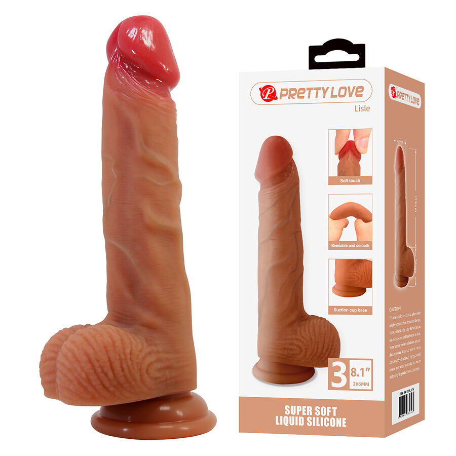 Gode réaliste Lisle 20,6 cm – Pretty Love — vue 2