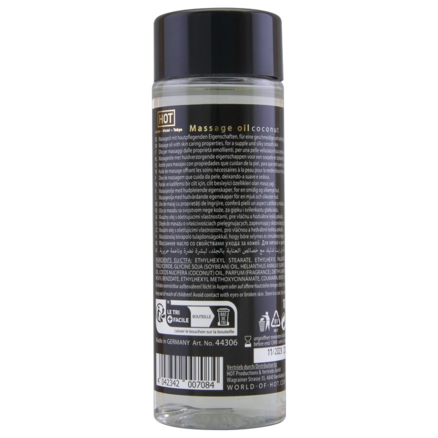 Huile de massage Noix de Coco 100 ml – HOT – image 2