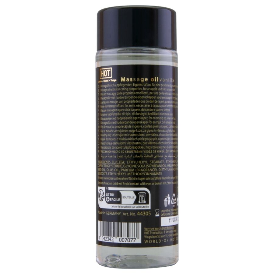 Huile de massage Vanille 100 ml – HOT – image 2
