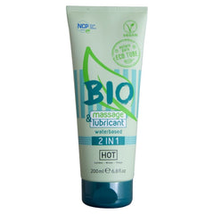 Lubrifiant Bio massage et lubrifiant à base d'eau 2 en 1 200 ml – HOT