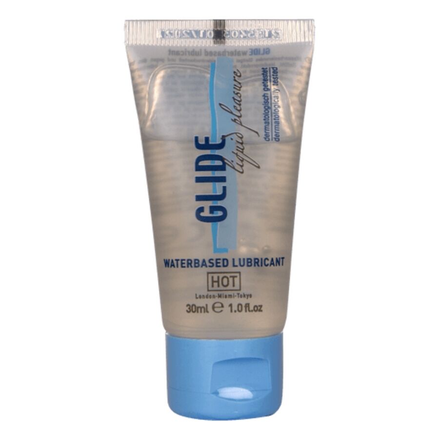 Lubrifiant à base d'eau hot-glide liquid pleasure 30 ml – HOT