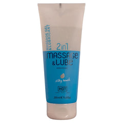 Gel de massage et de glisse 2 en 1, texture soyeuse, 200 ml – HOT